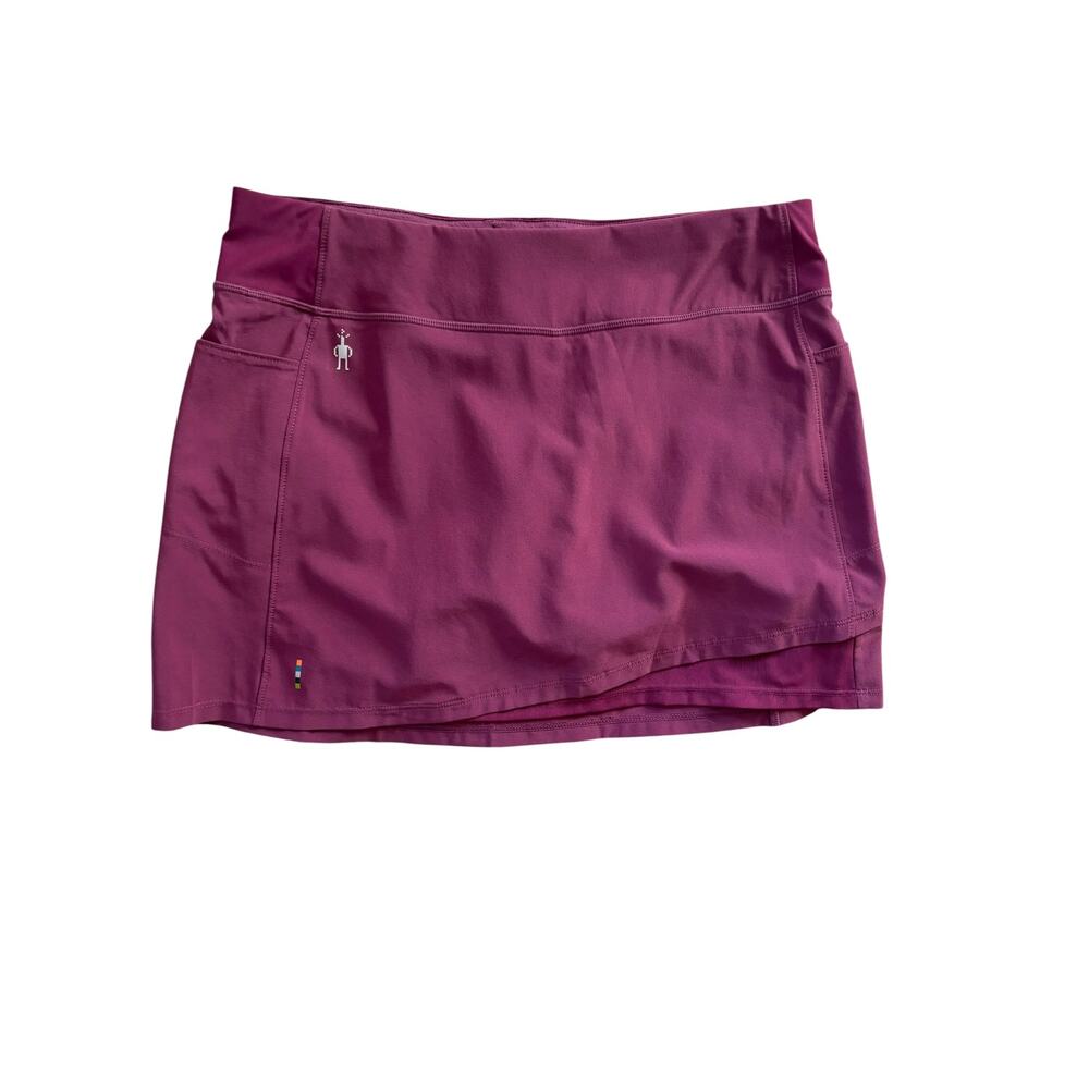 Smartwool Womens Merino Sport Lined Skirt Skort Size Small Purple - Picture 13 of 13